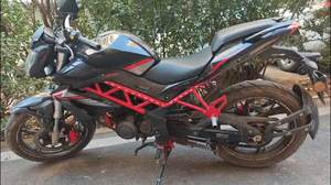 二手贝纳利红宝龙 TNT150i